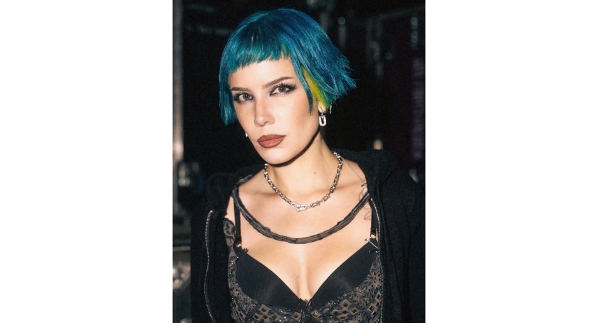 Halsey’s About-Face Is ‘Covered in the Colors’